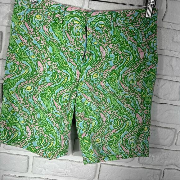 Lilly Pulitzer Avenue Short Alligator Print Size 0 - Picture 9 of 10